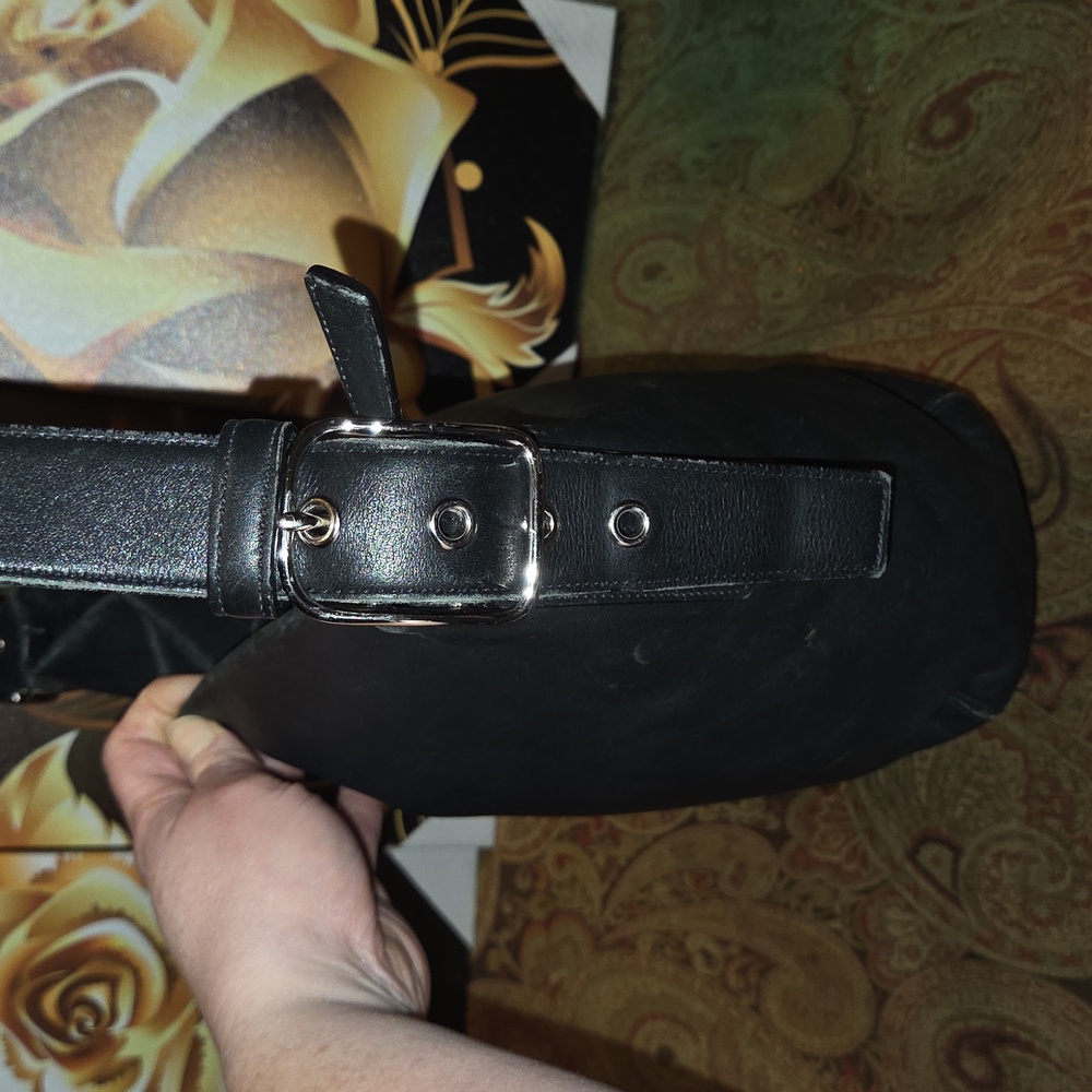 Coach Vintage Soho Legacy 9186 2001 Black Leather Bucket Bag $390 Retail GUC - Picture 5 of 16